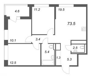 планировка, фото №1