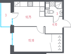 планировка, фото №1