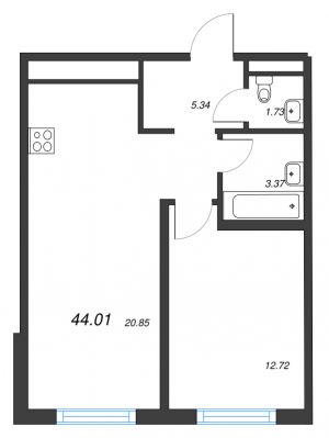 планировка, фото №1