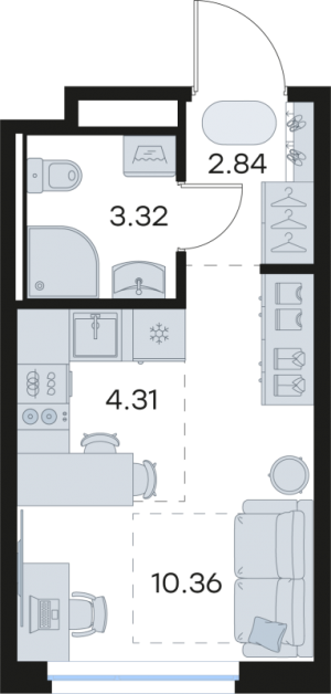 планировка, фото №1