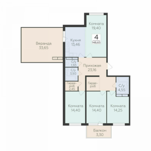 планировка, фото №1