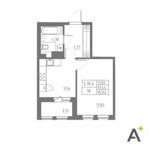 планировка, фото №1