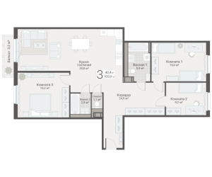 планировка, фото №1