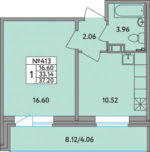 планировка, фото №1
