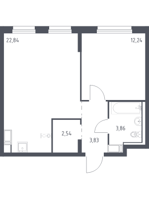 планировка, фото №1