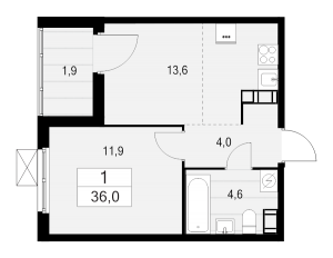 планировка, фото №1