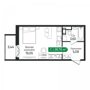 планировка, фото №1