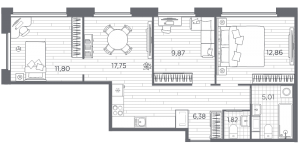 планировка, фото №1