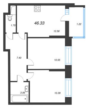 планировка, фото №1
