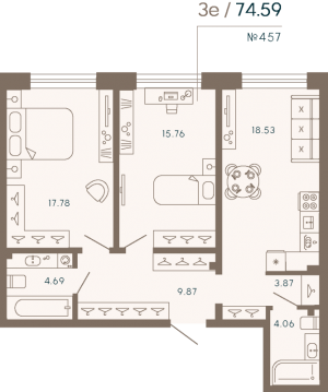 планировка, фото №1