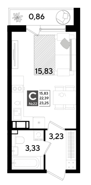планировка, фото №1
