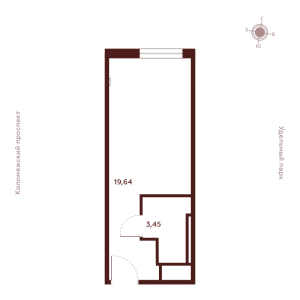 планировка, фото №1