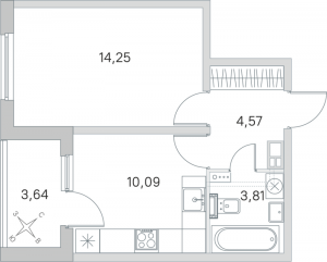 планировка, фото №1