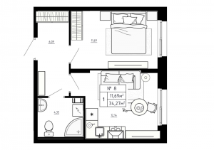 планировка, фото №1