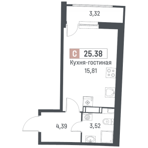 планировка, фото №1