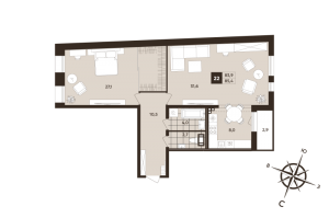 планировка, фото №1