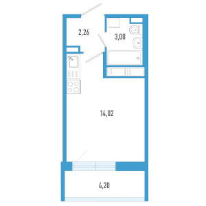 планировка, фото №1