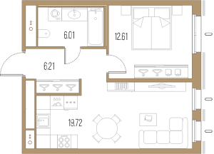 планировка, фото №1
