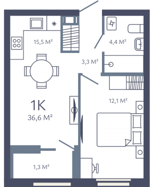 планировка, фото №1