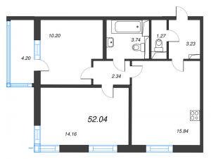 планировка, фото №1