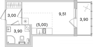 планировка, фото №1