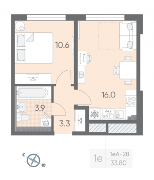 планировка, фото №1