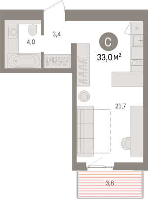 планировка, фото №1