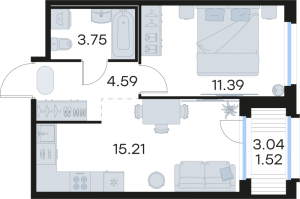 планировка, фото №1