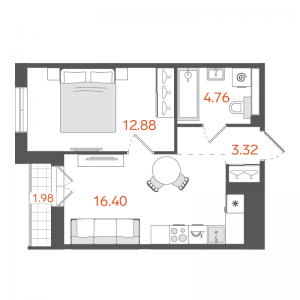 планировка, фото №1