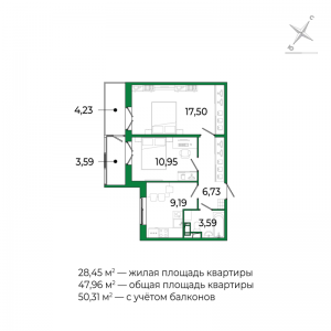 планировка, фото №1