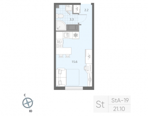 планировка, фото №1