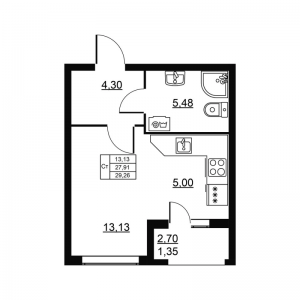 планировка, фото №1