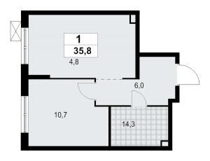 планировка, фото №1