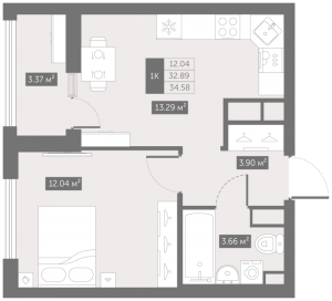 планировка, фото №1