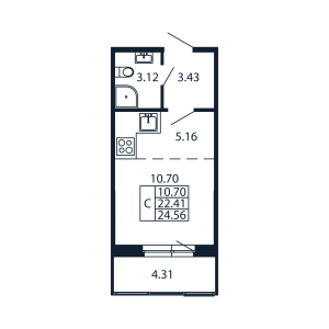 планировка, фото №1