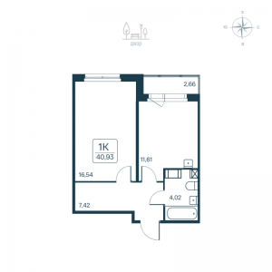 планировка, фото №1