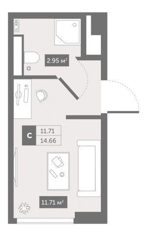 планировка, фото №1