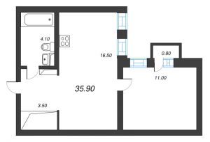 планировка, фото №1