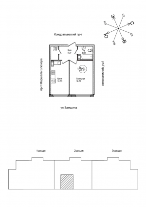 планировка, фото №1