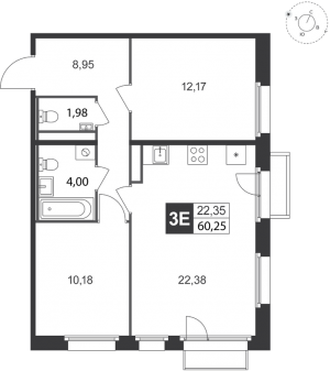 планировка, фото №1