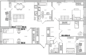 планировка, фото №1