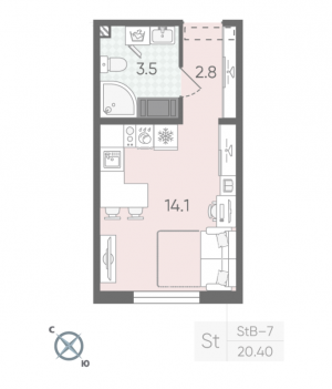 планировка, фото №1