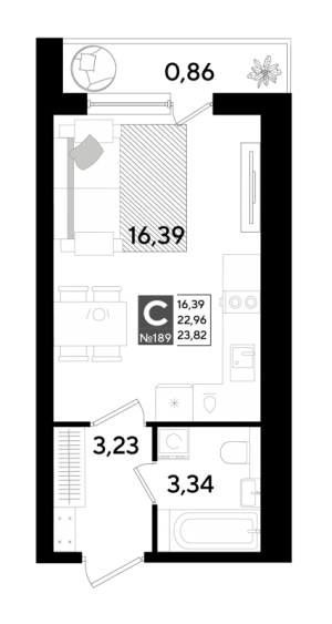 планировка, фото №1