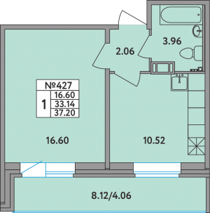 планировка, фото №1