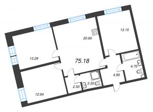 планировка, фото №1