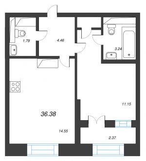 планировка, фото №1