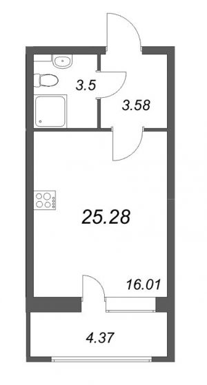 планировка, фото №1