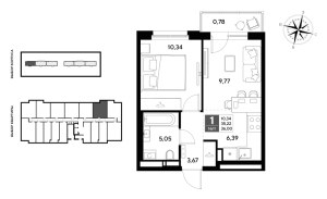 планировка, фото №1