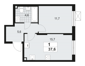 планировка, фото №1