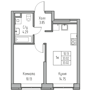 планировка, фото №1